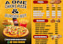 design a beautiful and modern restaurant menu